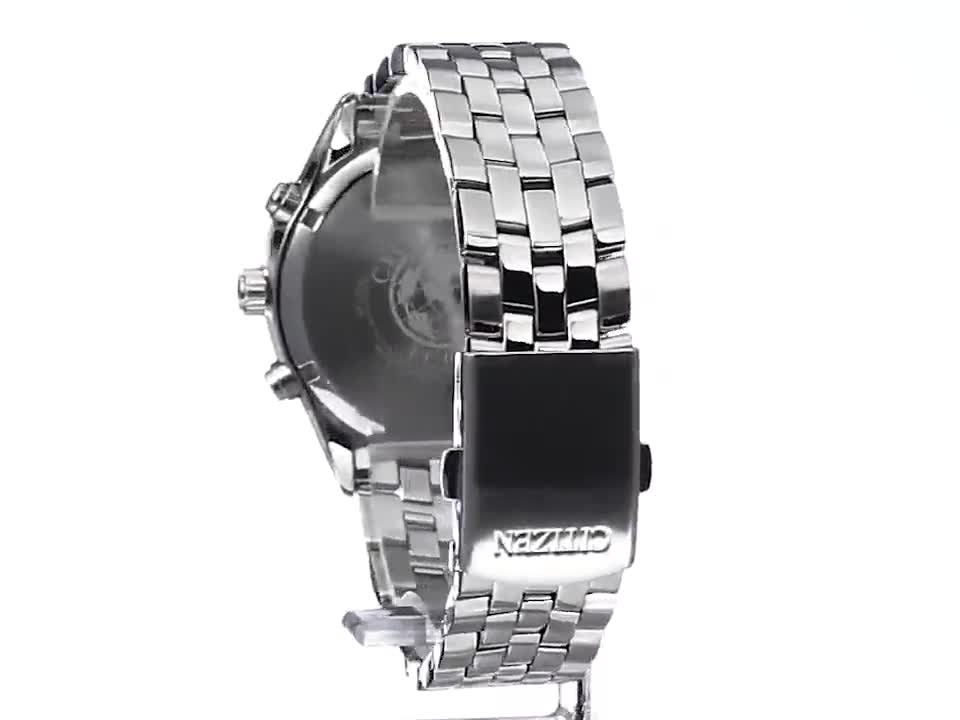 Citizen Eco-Drive Corso Quartz Men's Watch, Stainless Steel